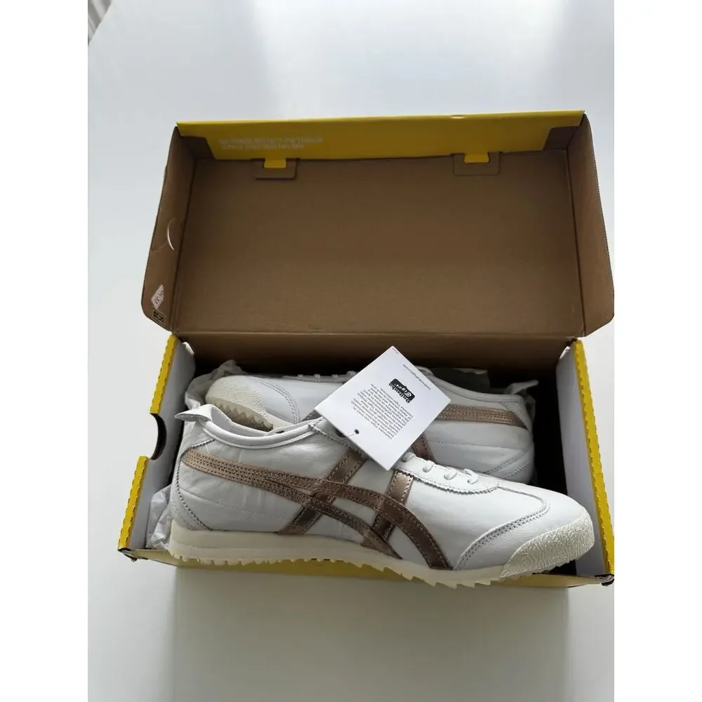 Onitsuka Tiger Mexico 66 SD 5-1/2 White Rose Gold 1183A872-106| womens us 7